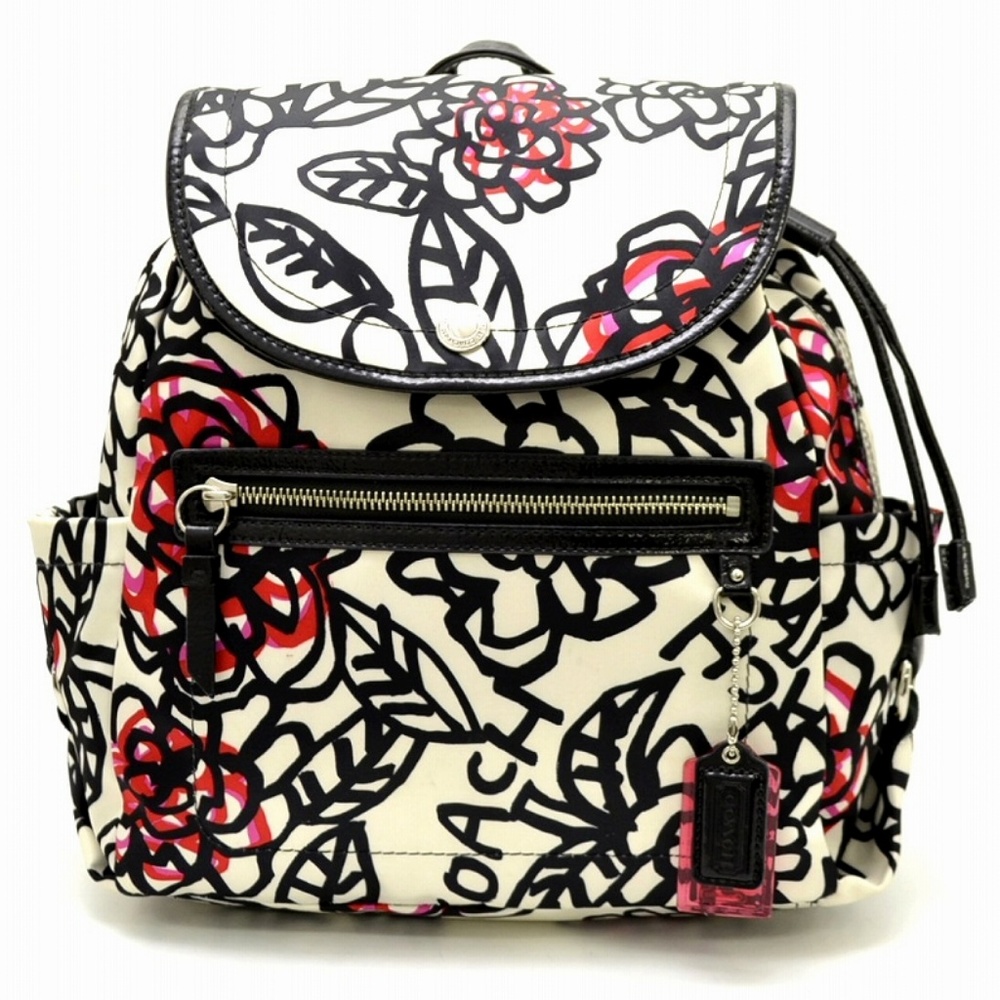 Coach Graffiti Floral Daisy Back Pack